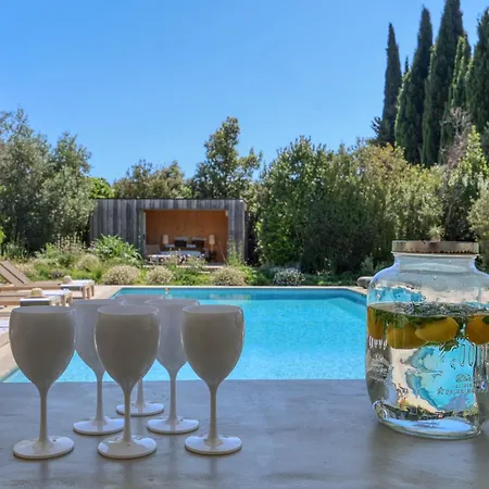 Luxury Albizziane Pool, Pool House And Exceptional Garden 10 People Cassis
